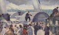 Einschiffung nach Folkestone Eduard Manet